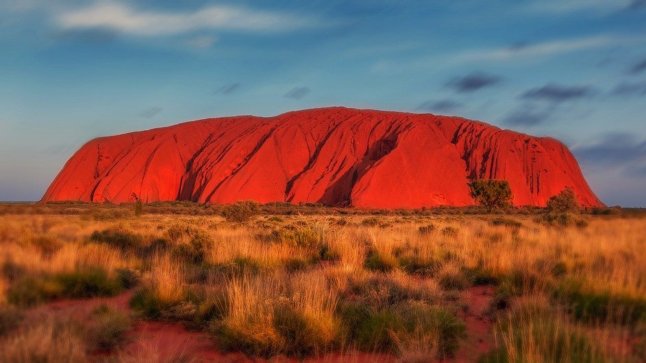 Foto von Uluru in Australien