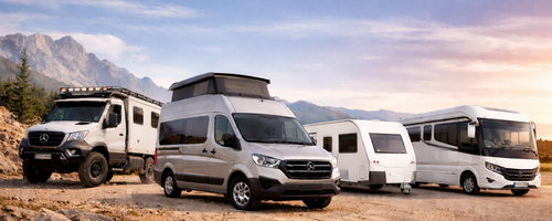 Camper Modelle n Natur